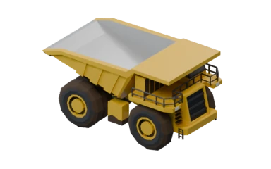 Original haul truck model